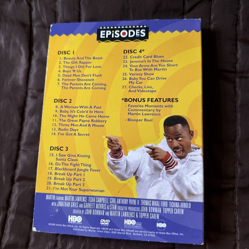 Martin: The Complete First Season (DVD, 2007, 4-Disc Set) - Picture 2 of 3